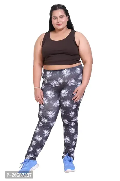 Canidae Active Printed Yoga Pants for Womens Gym High Waist, Tummy Control, Workout Pants 4 Way Stretch Yoga Leggings, Sizes - S, M, L, XL, 2XL, 3XL, 4XL,5XL,6XL-thumb0