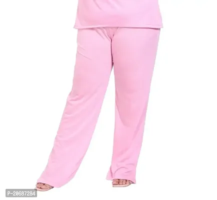 CANIDAE Women'S Cotton Pyjama Pants Plus Size (S to 8XL) (SMALL, PINK)-thumb0