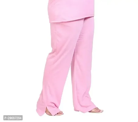 CANIDAE Women'S Cotton Pyjama Pants Plus Size (S to 8XL) (SMALL, PINK)-thumb2