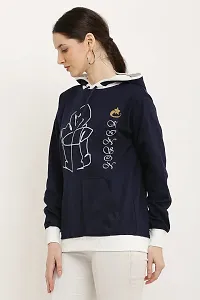 Women's Hoodies || Sweatshirt for Women Men || Unisex Hoodie (XL, Dark Blue)-thumb3