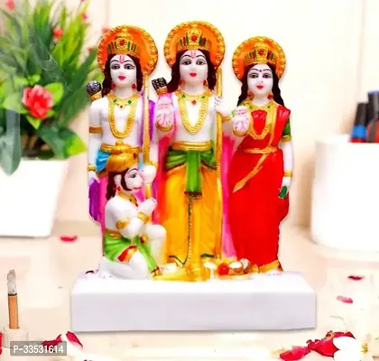 Ram Darbar Murti Lord Ram Sita Laxman and Hanuman Statue