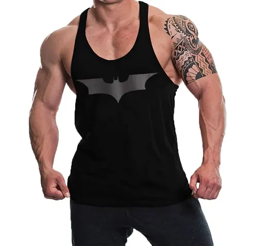 THE BLAZZE 0051 Men's Tank Tops Muscle Gym Bodybuilding Vest Fitness Workout Train Stringers