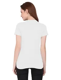 THE BLAZZE 1019 Women's Cotton Round Neck Half Sleeve T-Shirts for Women Combo (Pack of 2)-thumb3