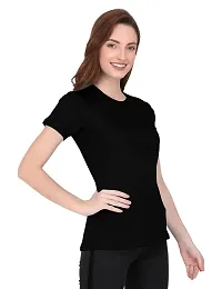 THE BLAZZE 1019 Women's Regular T-Shirts for Women Combo (Small, Combo_05)-thumb2