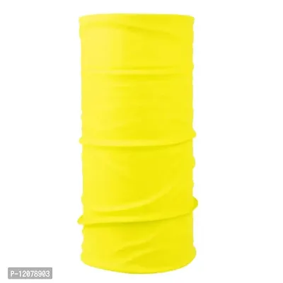 THE BLAZZE Unisex Chennai Super Kings IPL Yellow T-Shirt Bandana Caps (Free Size, CSK Yellow)-thumb0