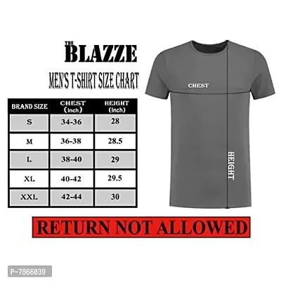 THE BLAZZE 0017 Men's Gym Tank Gym Tank Stringer Tank Tops for Men Gym Vest for Men Sleeveless Bodybuilding Gym Tank Tops for Men (Large(38�-40), A - Black)-thumb3