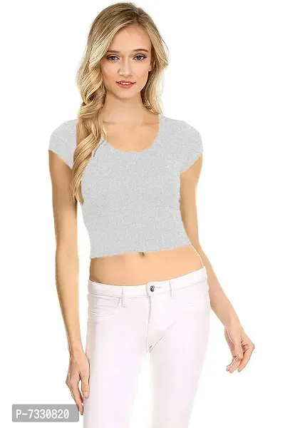 THE BLAZZE Women's Top (QW-95_Grey_38)-thumb0