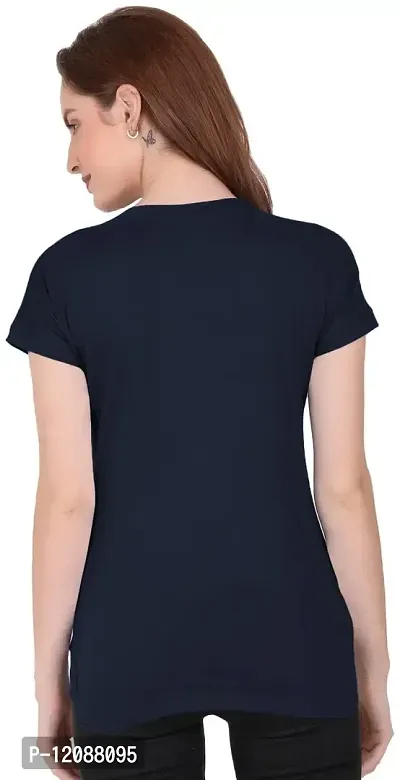 THE BLAZZE 1319 Women's Regular T-Shirt for Women (Small, Color_09)-thumb2