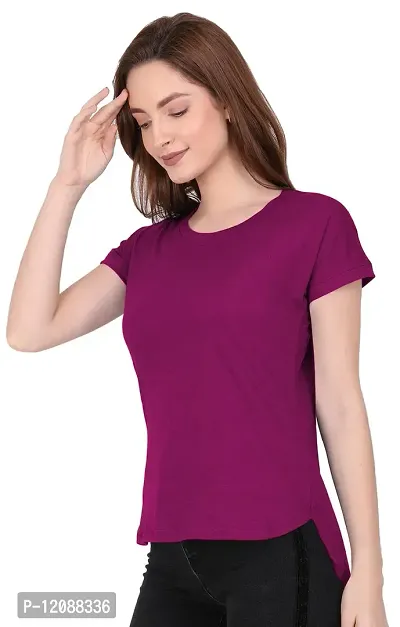 THE BLAZZE 1319 Women's Regular T-Shirt for Women (Medium, Color_10)