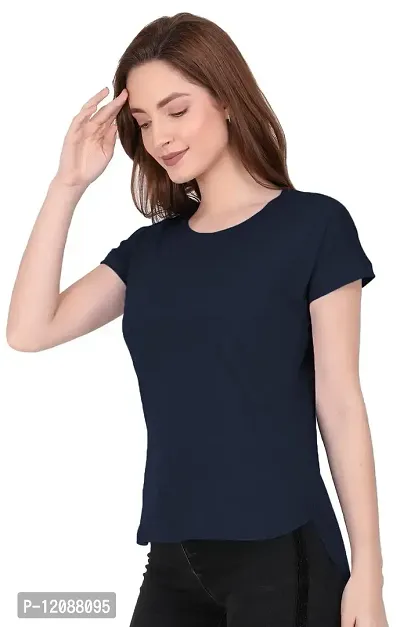 THE BLAZZE 1319 Women's Regular T-Shirt for Women (Small, Color_09)