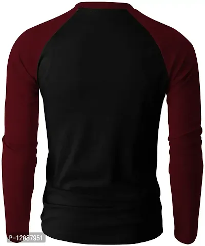 THE BLAZZE 0131 Men's Raglan Full Sleeve T-Shirts for Men-thumb3