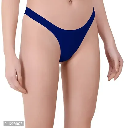 AD2CART A1013 Women's Thong Low Rise Sexy Solid G-String Thong Bikini T-String Sexy Lingerie Panties Briefs-thumb3