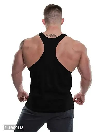 AD2CART A0001 Men's Tank Tops Muscle Gym Bodybuilding Vest Fitness Workout Train Stringers-thumb2