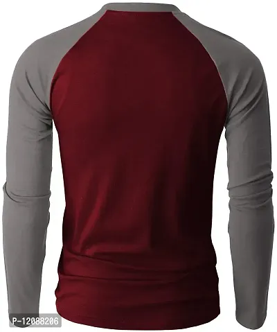 THE BLAZZE 0131 Men's Round Neck Full Sleeve T-Shirt for Men-thumb2