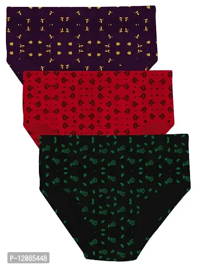 THE BLAZZE C6576 Women's Lingerie Panties Hipsters Briefs G-Strings Thongs Underwear Cotton Bikini Panty for Women