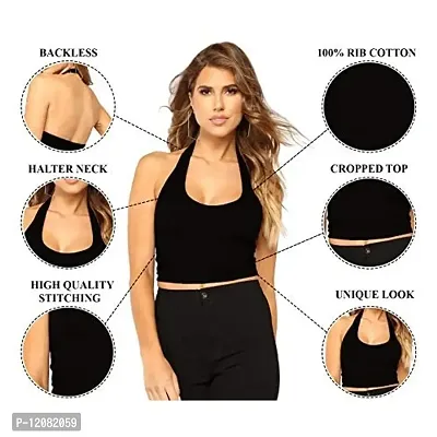 THE BLAZZE 1294 Sexy Women's Tank Crop Tops Bustier Bra Vest Crop Top Bralette Blouse Top for Womens-thumb4