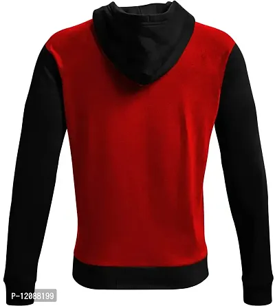 THE BLAZZE 0134 Men's Sweatshirt Full Sleeve Drawstring Hooded Solid Pullover Hoodies T-Shirt for Men-thumb2