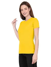 THE BLAZZE 1019 Women's Regular T-Shirts for Women Combo (Medium, Combo_04)-thumb3