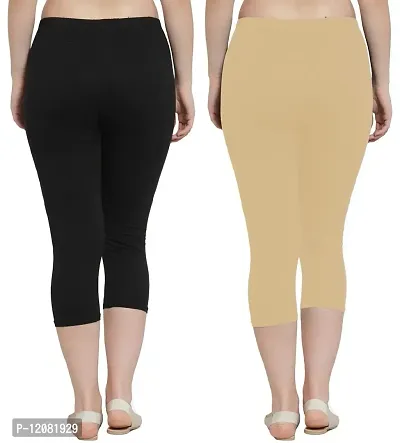 Buy THE BLAZZE 1603 Yoga Pants Capri Leggings for Women Workout