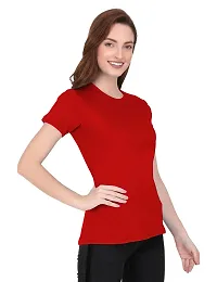 THE BLAZZE 1019 Women's Regular T-Shirts for Women Combo (Medium, Combo_04)-thumb2