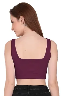 THE BLAZZE 1044 Women's Summer Basic Sexy Strappy Sleeveless Crop Top's-thumb1