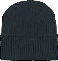 THE BLAZZE 2015 Unisex Winter Cap (Free Size, Navy)-thumb1