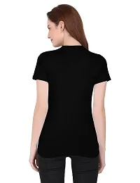 THE BLAZZE 1019 Women's Cotton Round Neck Half Sleeve T-Shirts for Women Combo (Pack of 2)-thumb2