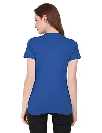 THE BLAZZE 1019 Women's Cotton Round Neck Half Sleeve T-Shirts for Women Combo (Pack of 2)-thumb2