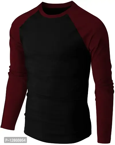 THE BLAZZE 0131 Men's Round Neck Full Sleeve T-Shirt for Men-thumb3