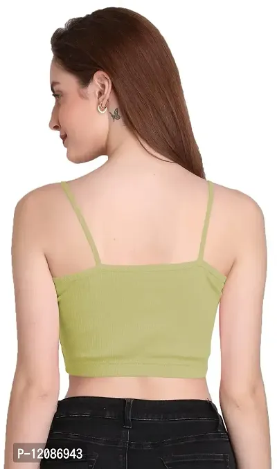 THE BLAZZE 1290 Sexy Women's Tank Tops Bustier Bra Vest Crop Top Bralette Blouse Top for Women(M,Color_06)-thumb3