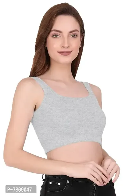 THE BLAZZE Women's Crop Top(2XL,Color_08)-thumb3