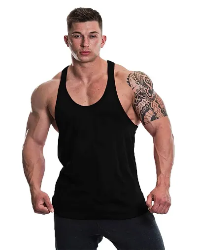 Classic Solid Gym Vests for Men