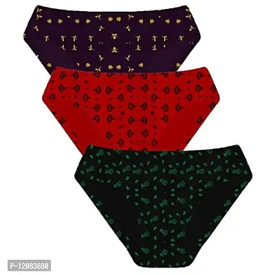 THE BLAZZE C1075 Women's Lingerie Panties Hipsters Briefs G-Strings Thongs Underwear Cotton Bikini Panty for Women