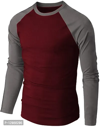 THE BLAZZE 0131 Men's Round Neck Full Sleeve T-Shirt for Men-thumb3