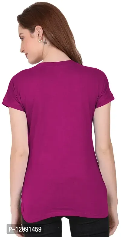 THE BLAZZE 1319 Women's Regular T-Shirt for Women (XX-Large, Color_10)-thumb2