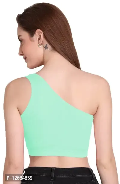 THE BLAZZE Women's Sleeveless Crop Tops Sexy Strappy Tees-thumb3