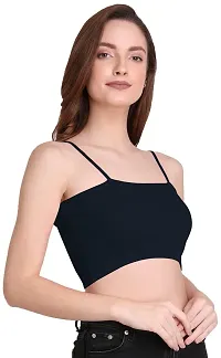 THE BLAZZE 1290 Sexy Women's Tank Top Bustier Bra Vest Crop Top Bralette Blouse Top for Women(L,Color_04)-thumb3