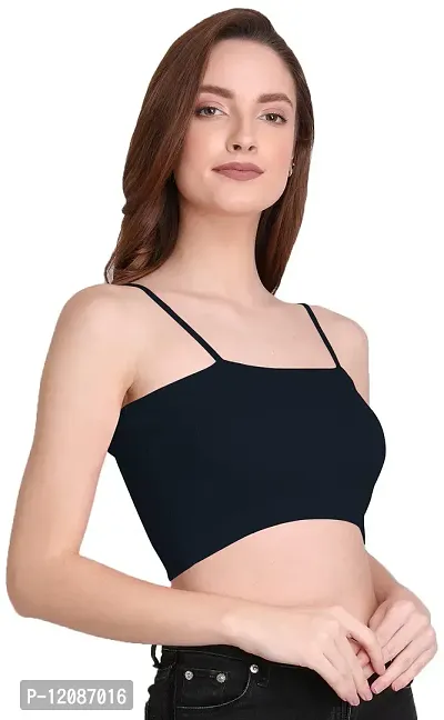 THE BLAZZE 1290 Sexy Women's Tank Top Bustier Bra Vest Crop Top Bralette Blouse Top for Women(L,Color_04)-thumb4