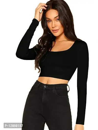 THE BLAZZE Women's Crop Top-thumb0