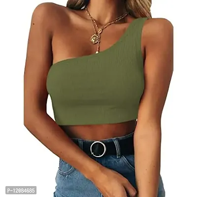 THE BLAZZE Women's Sleeveless Crop Tops Sexy Strappy Tees