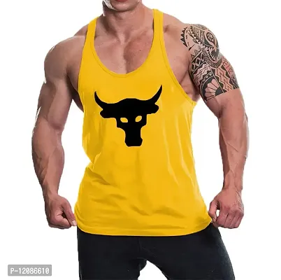 THE BLAZZE 0052 Men's Tank Top Muscle Gym Bodybuilding Vest Fitness Workout Train Stringer
