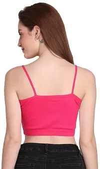 THE BLAZZE 1290 Women's Crop Top (XX-Large, Dark Pink)-thumb2