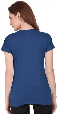 THE BLAZZE 1319 Women's Regular Stylish Up and Down T-Shirts for Women (Small, Combo_03)-thumb1