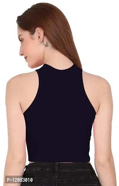 Buy THE BLAZZE 1025 Women's Summer Basic Sexy Strappy Sleeveless Racerback  Camisole Crop Top Top Online In India At Discounted Prices