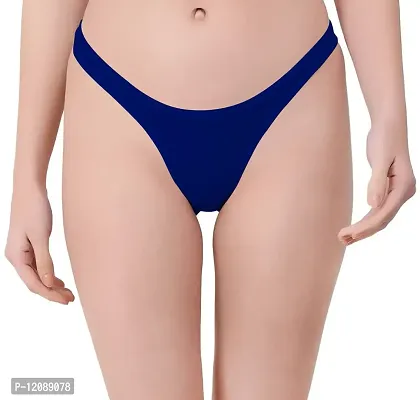 AD2CART A1013 Women's Thong Low Rise Sexy Solid G-String Thong Bikini T-String Sexy Lingerie Panties Briefs-thumb0