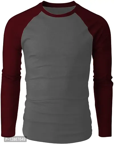 THE BLAZZE 0131 Men's Round Neck Full Sleeve T-Shirt for Men