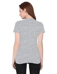 THE BLAZZE Women's T-Shirt (Pack of 3) (QW-62_Black  Grey  Red_Medium)-thumb1