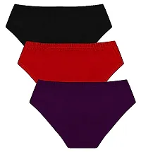 THE BLAZZE C1023 Women's Cotton Lingerie Panties Hipsters Briefs Underwear Bikini Panty for Women-thumb1