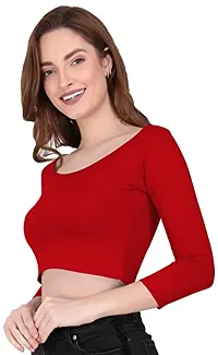 THE BLAZZE 1057 Women's Top (M, Red)-thumb3