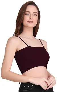 THE BLAZZE 1290 Sexy Women's Tank Tops Bustier Bra Vest Crop Top Bralette Blouse Top for Women(M,Color_09)-thumb3